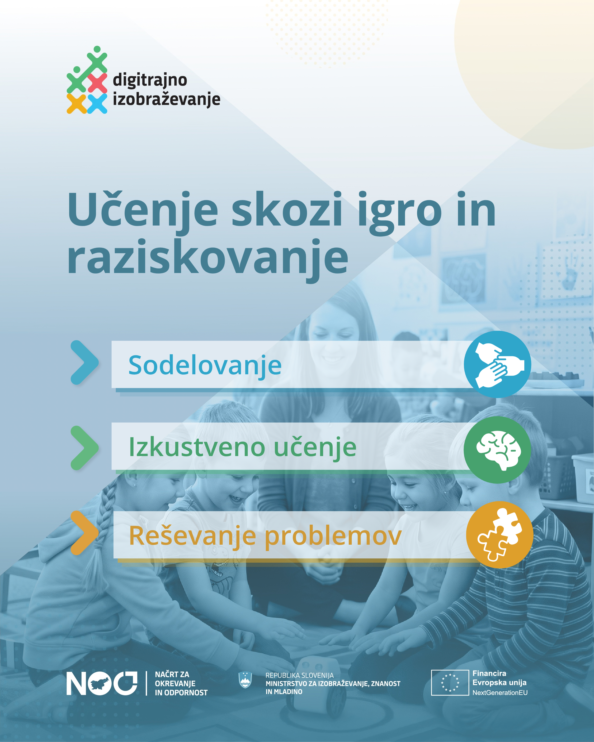 Pridobitev opreme v projektu Digitalizacija izobraževanja na ravni osnovnih šol, srednjih šol in izobraževanja odraslih
