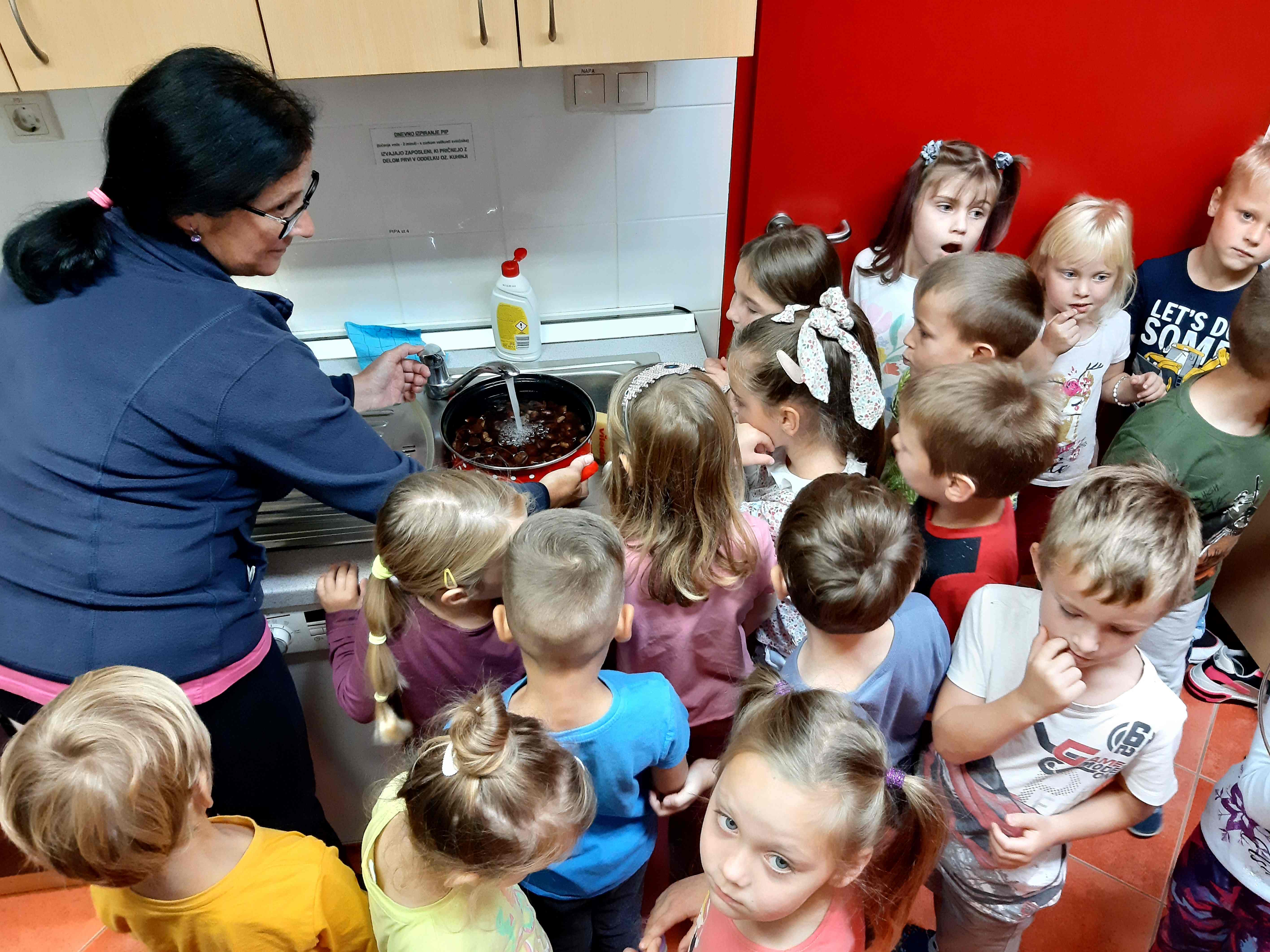 KUHANJE KOSTANJA V ENOTI DEBRO